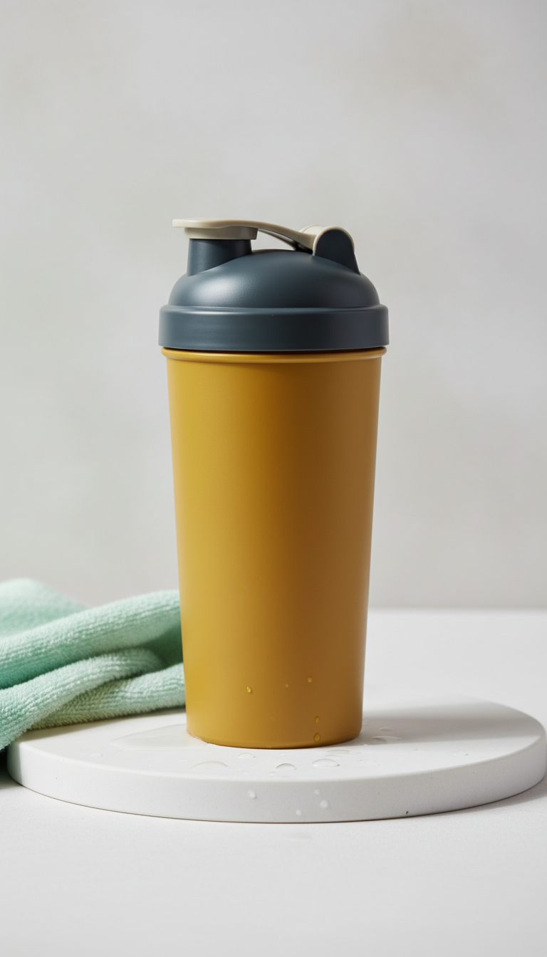Insulated Shaker Bottle Volt Gold
