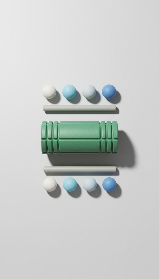 Compact recovery foam roller